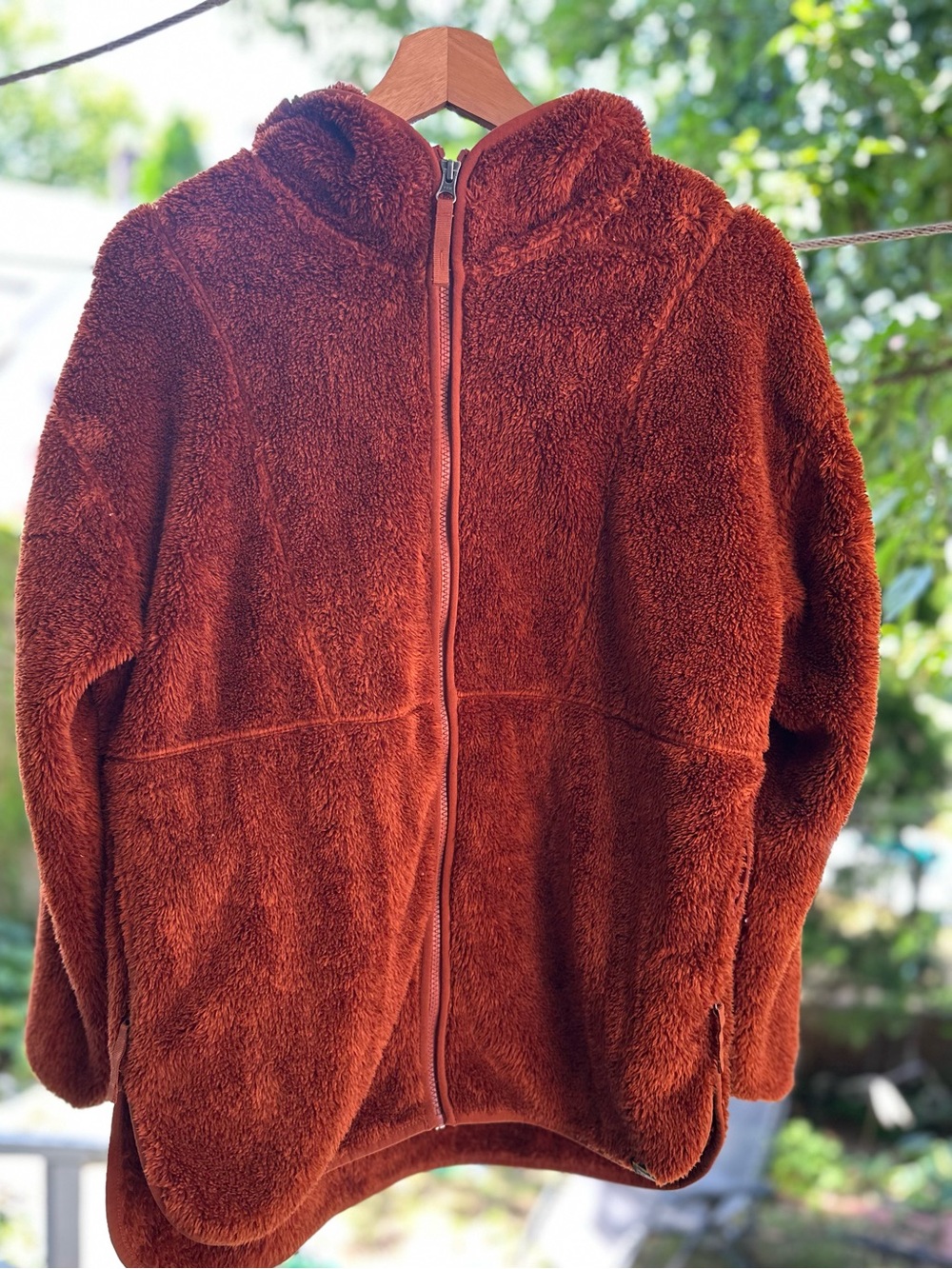 L.L. Bean Hoodie in Burnt Orange